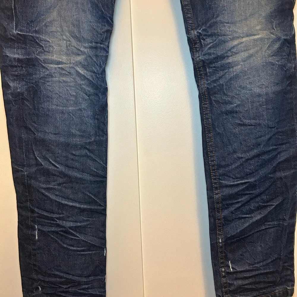 Diesel DNA "dirty new age" stacked slim distressed jeans - Picture 8 of 16